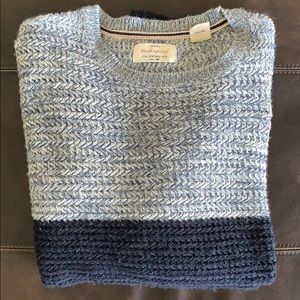 Men’s weatherproof colorblock knit sweater